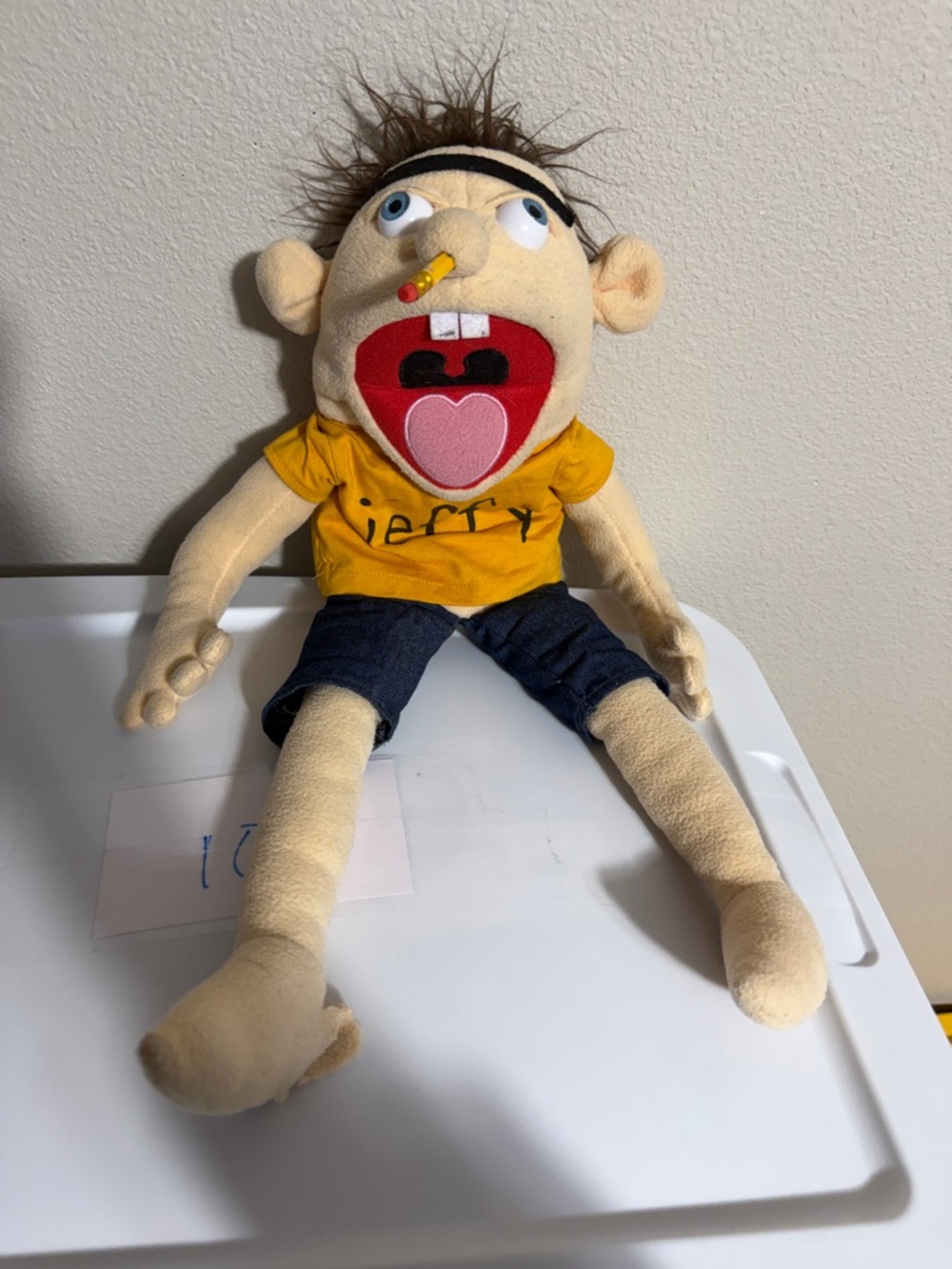 Official SML Merch Puppet Jeffy puppet authentic